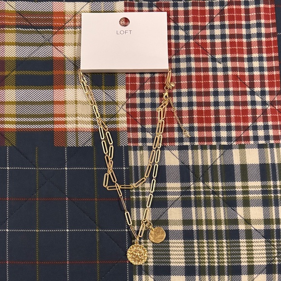 LOFT Jewelry - LOFT Gold Double Chain Necklace